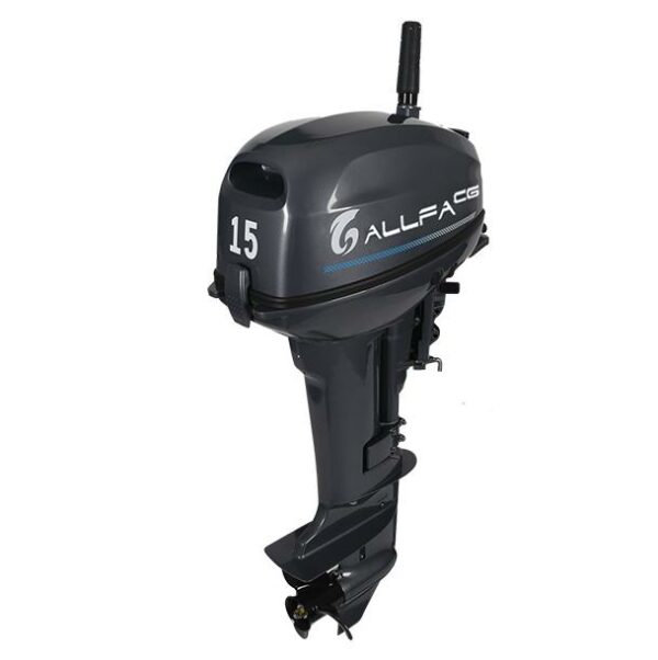 Фото мотора ALLFA CG T15 (15 л.с., 2 такта) Фото мотора ALLFA CG T15 (15 л.с., 2 такта)